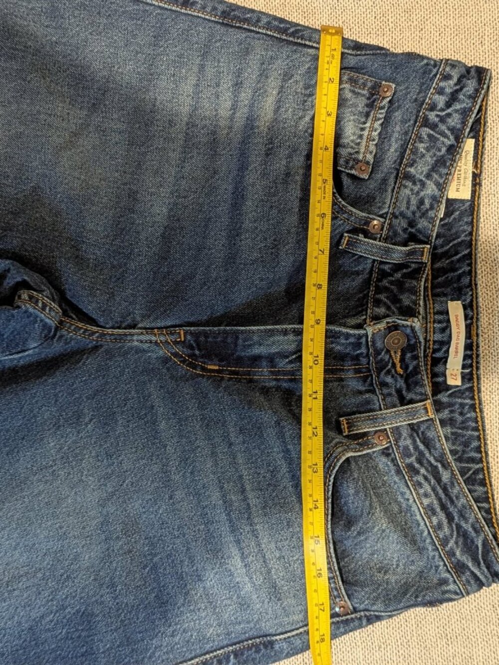 Levi’s Women’s Blue Straight Leg Jeans Size L - Picture 10 of 11